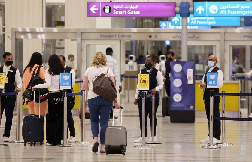 "مطارات دبي": دخول مبنى رقم 1 بمطار دبي يقتصر على المسافرين الذين تأكدت رحلاتهم