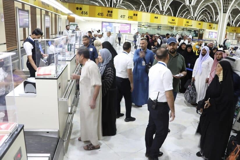 الخطوط الجوية العراقية نفذت 24 رحلة إلى السعودية لنقل 4200 معتمرا أمس