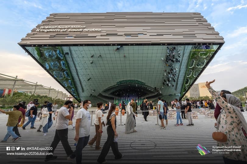 جناح السعودية في معرض "إكسبو 2020 دبي" خطوة على طريق رؤية 2030.. صور