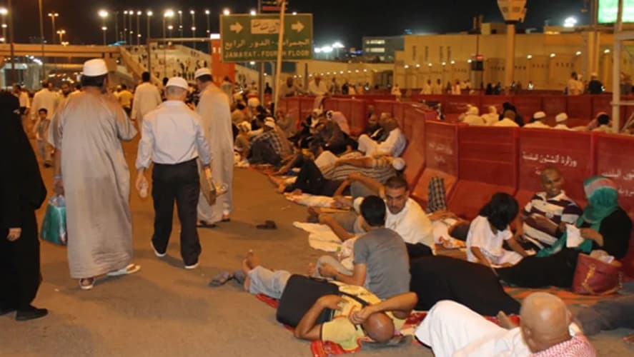"الحج والعمرة" السعودية تحذر الحجاج من مخاطر الافتراش في المشاعر المقدسة