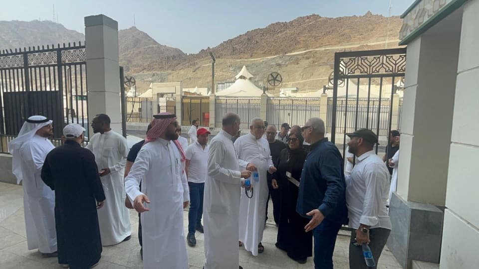 بعثة السياحة تتفقد المخيمات في المشاعر المقدسة قبل أسابيع من انطلاق موسم الحج 1447هـ