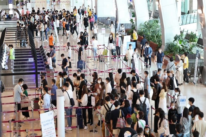 كوريا الجنوبية تستقبل 1.23 مليون سائح خلال أكتوبر الماضي بزيادة 158.3% عن 2022