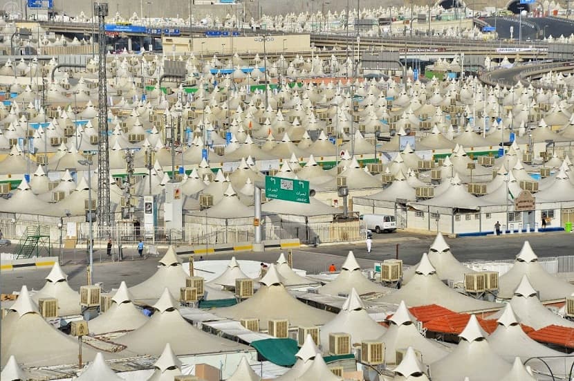 خيام منى المطورة خارج الخدمة لأول مرة منذ 23 عاما خلال موسم الحج الجاري