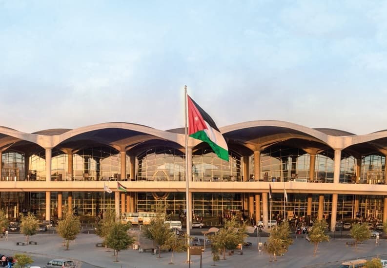 مطار الملكة علياء بالأردن يستقبل 9.8 مليون مسافر خلال 2025 بزيادة 11.27%