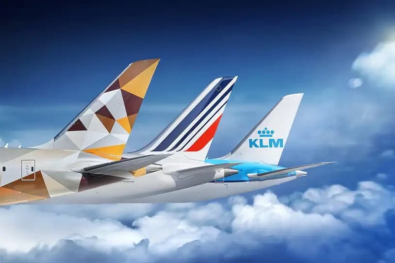 الاتحاد للطيران توقع مذكر تفاهم مع الخطوط الفرنسية الهولندية تغطي 40 وجهة عالمية