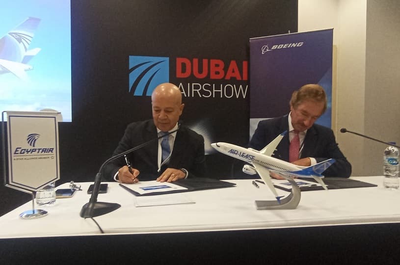 معرض Dubai Airshow.. مصر للطيران: انضمام 18 طائرة جديدة من طراز بوينج B737-8MAX للأسطول