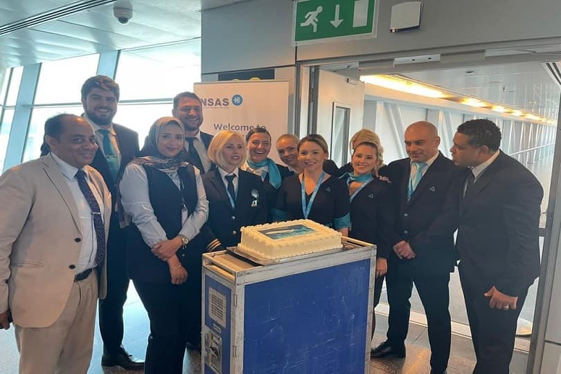 مطار الغردقة يستقبل أولى رحلات شركة Fly LiLi من بوخارست في رومانيا تقل 183 سائحا