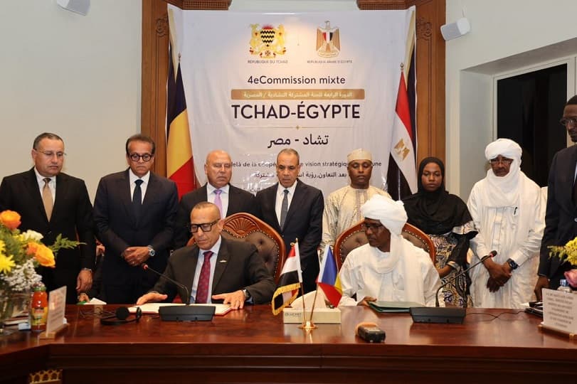 مصر وتشاد توسعان التعاون في مجال الطيران المدني بمضاعفة سعات نقل الركاب والشحن الجوي