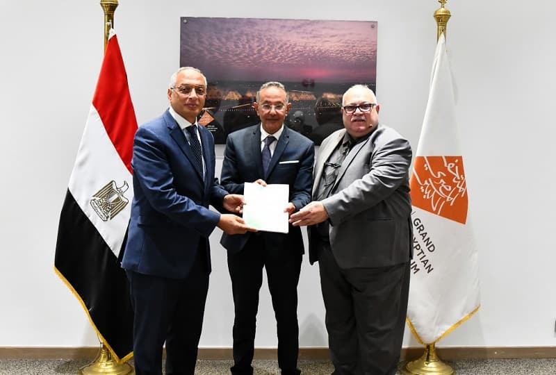 المتحف المصري الكبير يحصل على اعتماد تقرير الانبعاثات الكربونية استعدادا لافتتاحه