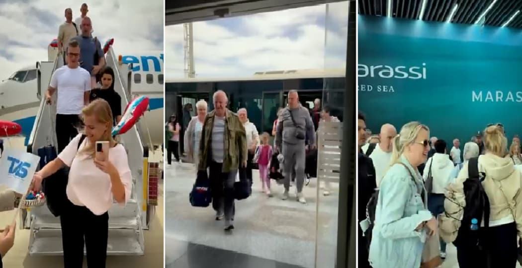 مطار العلمين الدولي يستقبل أولى رحلات ENTER AIR من بولندا وعلى متنها 361 سائحا