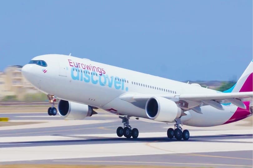"Eurowings" الألمانية للطيران تدرج جربة والمنستير بتونس ضمن وجهاتها السياحية في مايو 2024