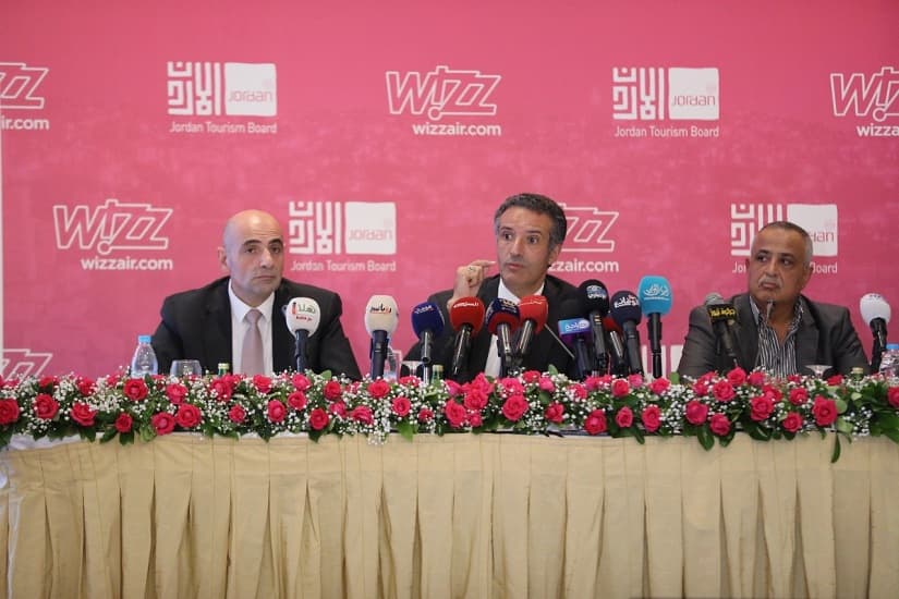 "ويز إير" تدشن 8 خطوط جديدة إلى الأردن.. ومتوقع جذب 167 ألف سائح للمملكة السنة الأولى